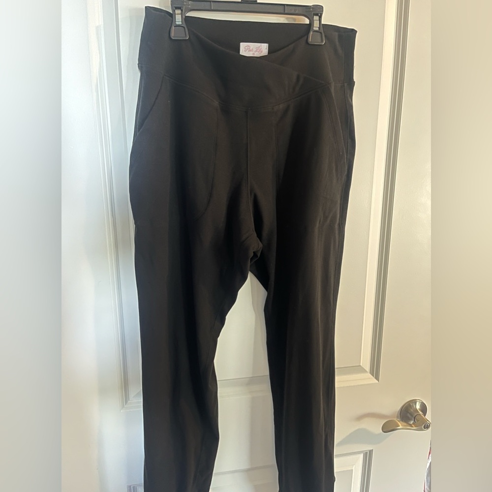Pink lily joggers